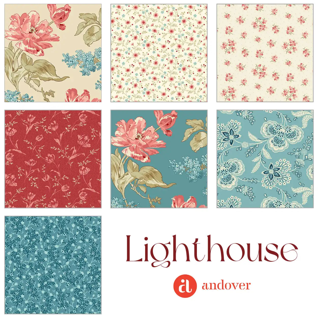 Lighthouse Half Yard Bundle
