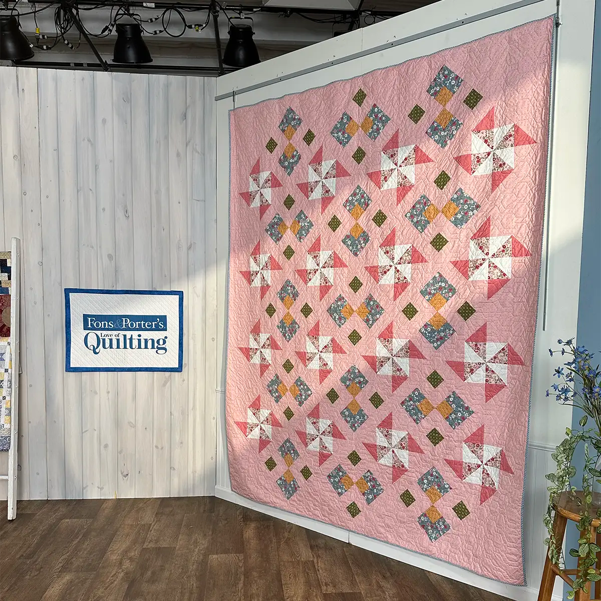 Love of Quilting Meadow Whirl Quilt Kit