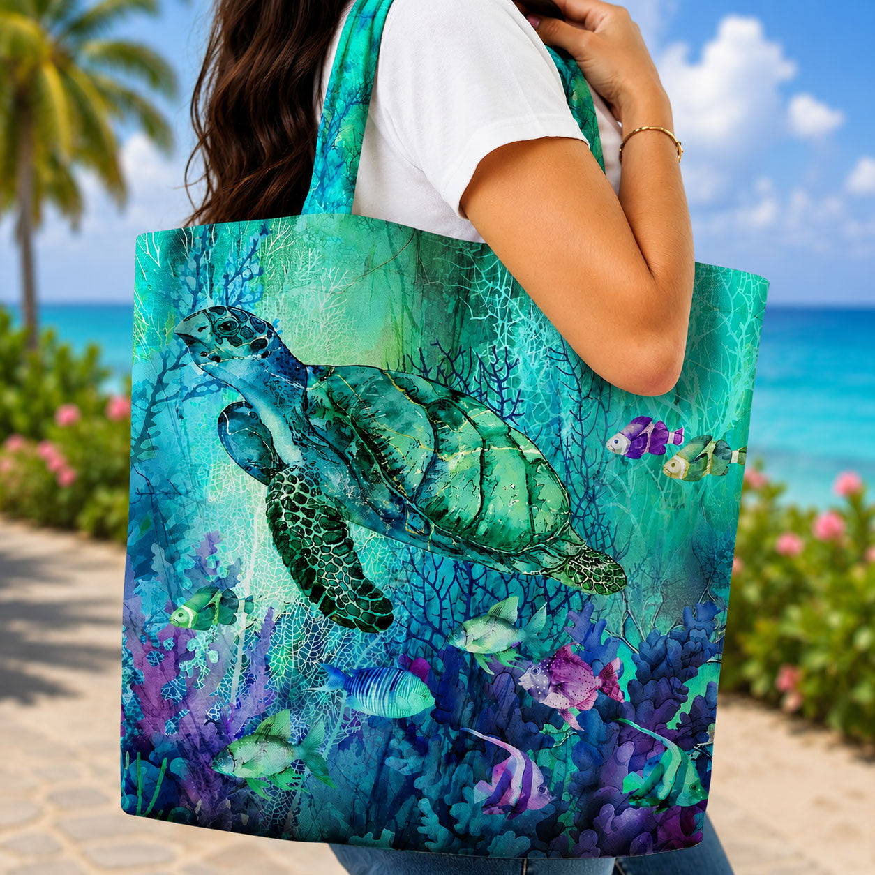 Sea Turtle Canvas Bag Class