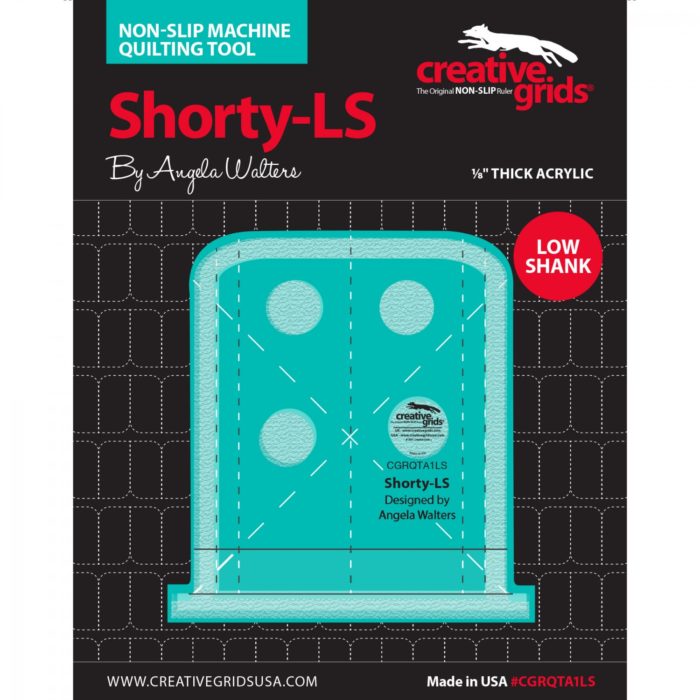 Shorty Low Shank Machine Quilting Ruler