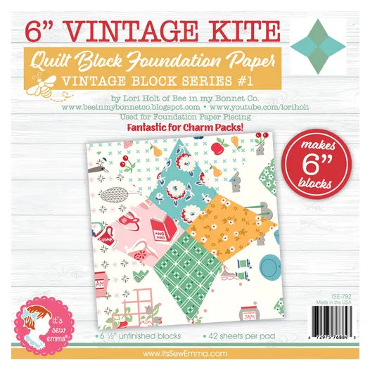 6in Vintage Kite Foundation Paper