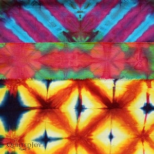 Learn the shibori technique from fiber artist Pat Sturtzel during the Dip, Dye, and Dabble Day Camp at Quilted Joy, January 21-23, 2016.
