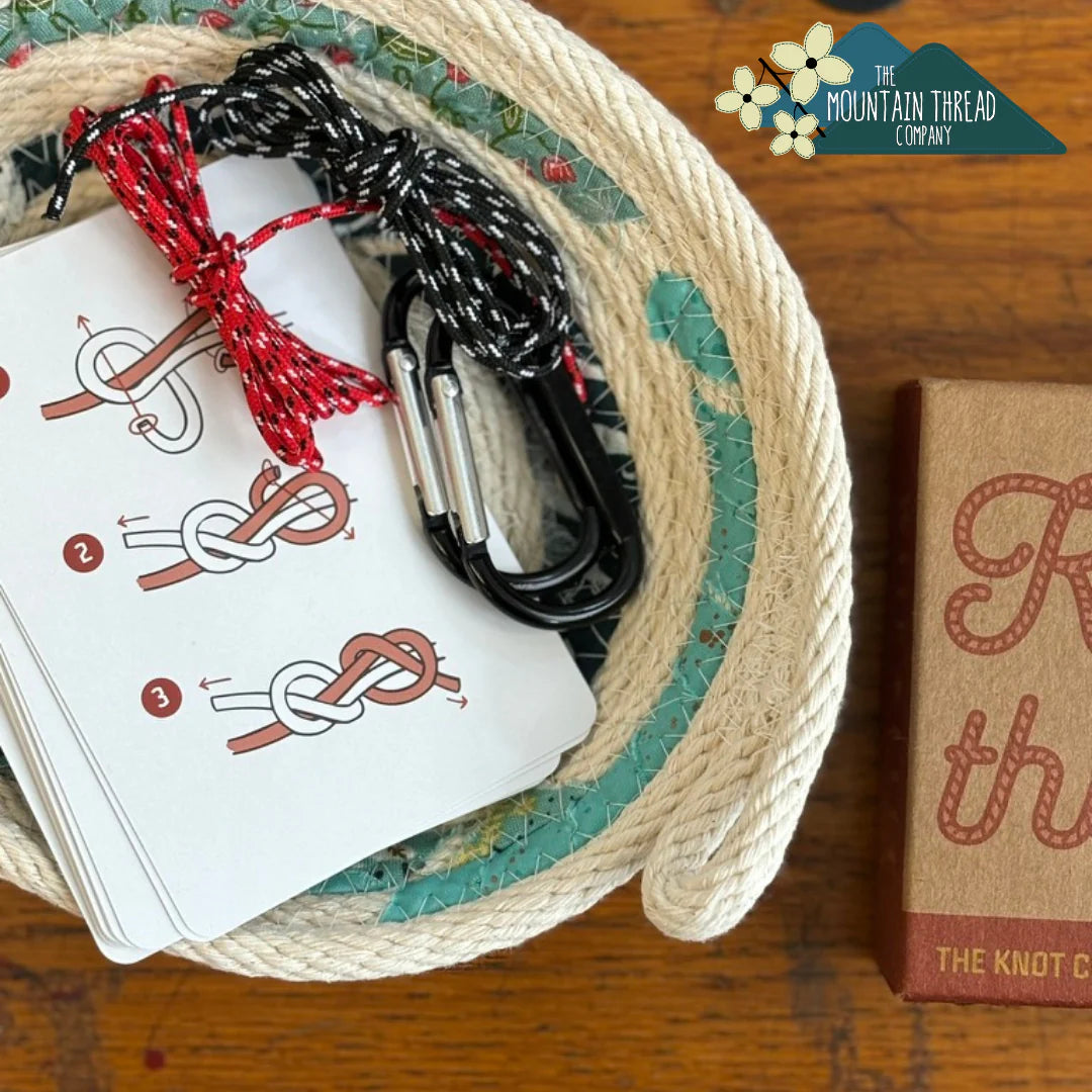 DIY Rope Basket Kits by Mountain Thread Co. | Quilted Joy