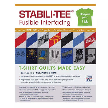 10 Yard Bolt of Stabili-TEE Fusible Interfacing 60in Wide Full Bolt - quilting supply from Quilted Joy