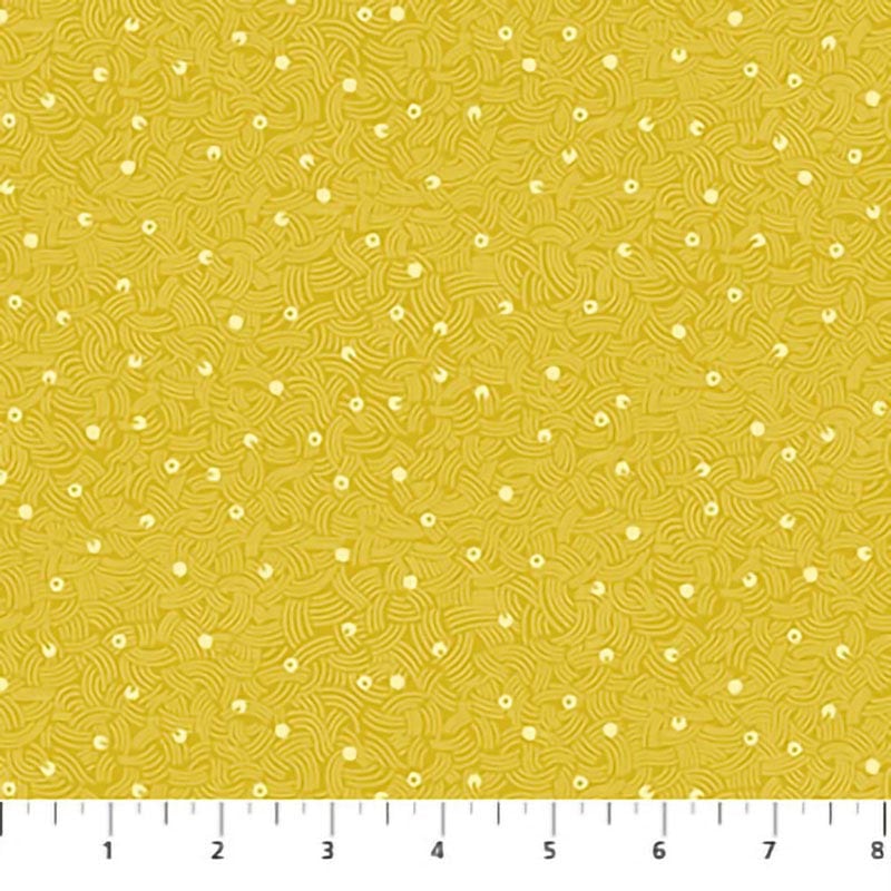 Elements Air in Citron Fabric Yardage