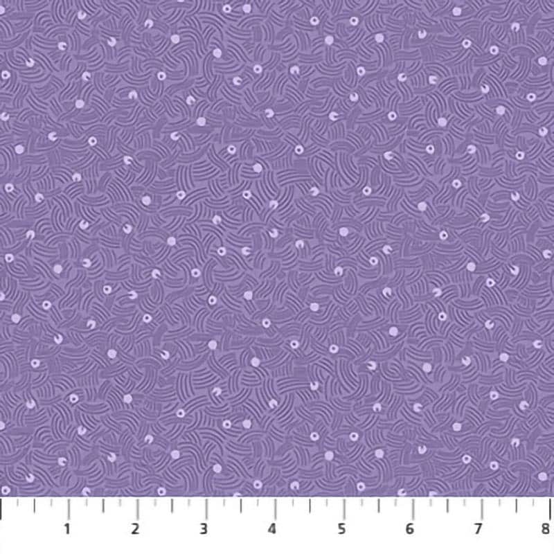 Elements Air in Purple Fabric Yardage