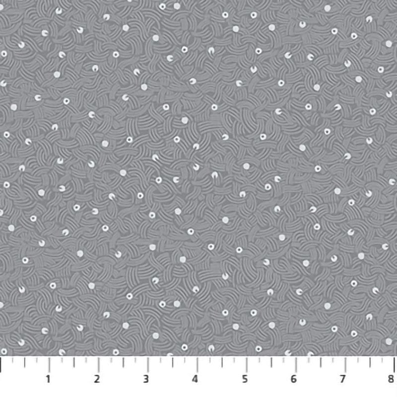 Elements Air in Grey Fabric Yardage