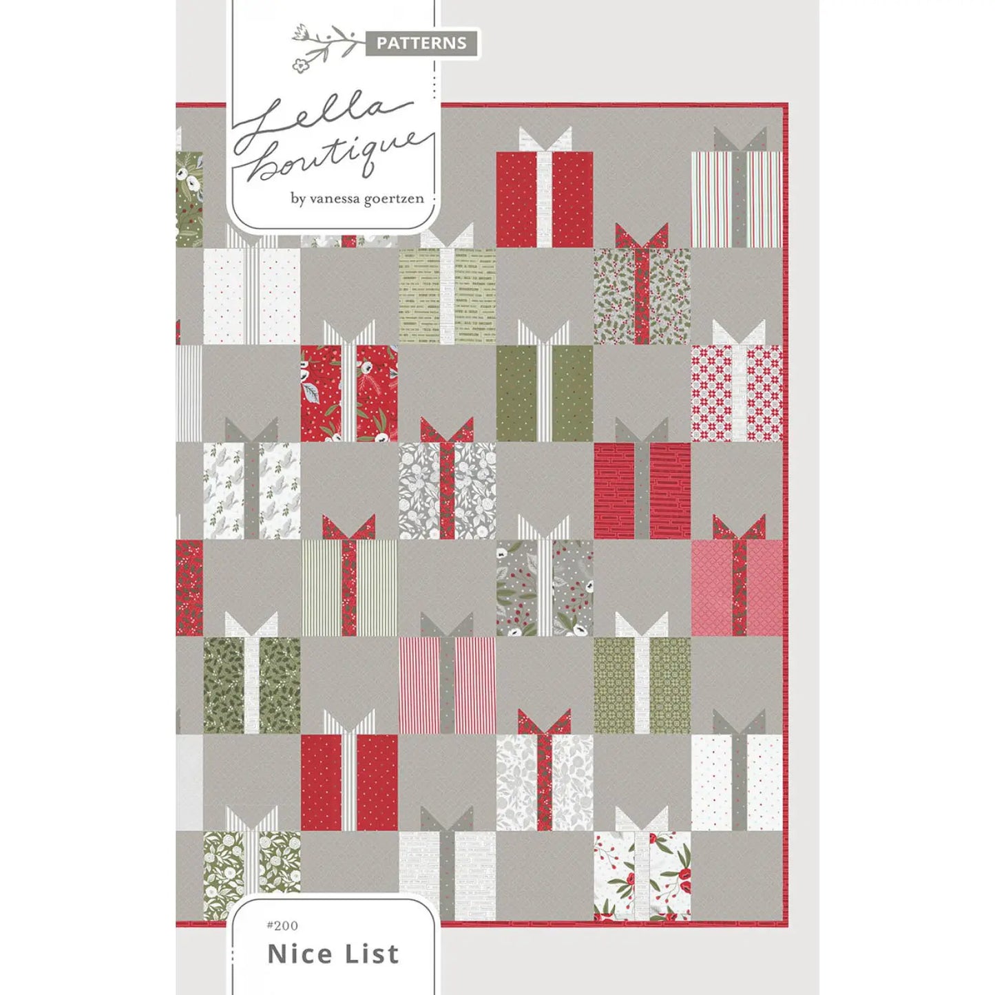 Nice List Quilt Pattern