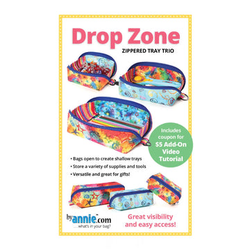 Drop Zone Pattern - quilting supply from Quilted Joy