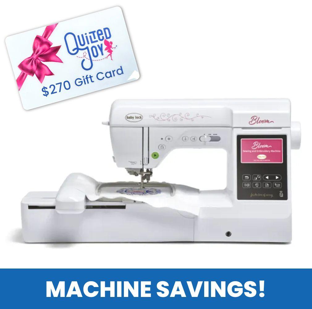 Baby Lock Bloom Sewing and Embroidery Machine