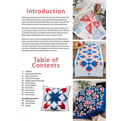 Americana Quilts: 11 Designs to Celebrate Red, White, and Blue