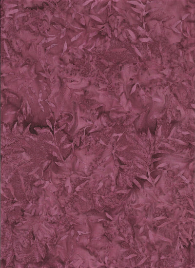 Artist's Palette Purple Branches Batik Fabric Yardage