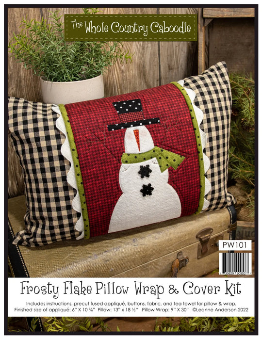 Ho Ho Ho Pillow Wrap & Cover Kit by The Whole Country Caboodle