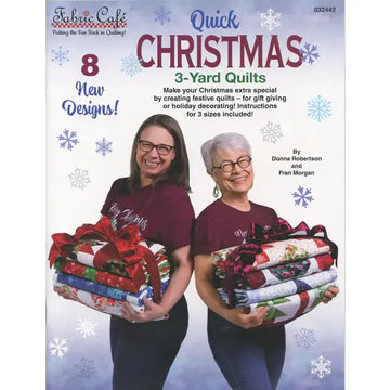 Quick Christmas 3-Yard Quilts - image 1 - quilting supply from Quilted Joy