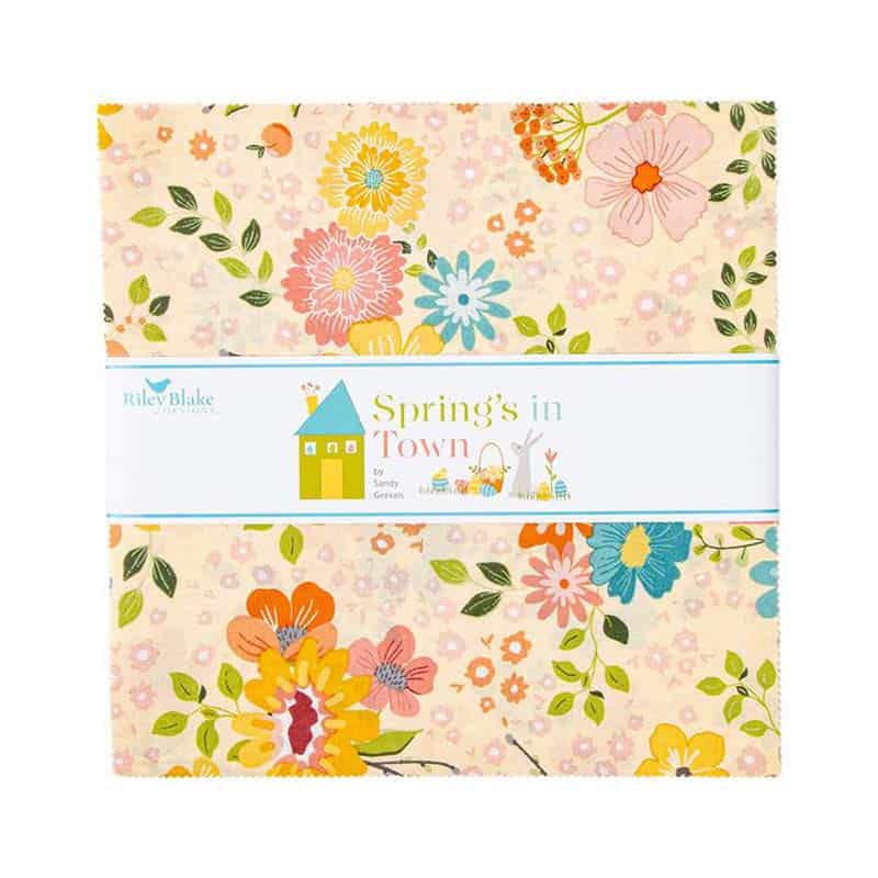 Spring's In Town Stacker 10" Squares