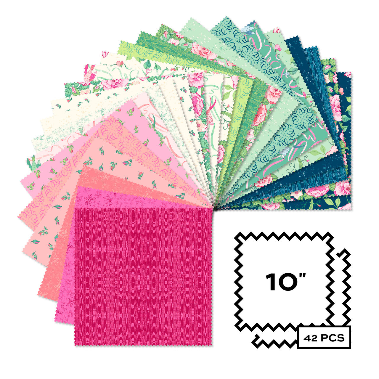 Fairytales 10" Squares - quilting supply from Quilted Joy