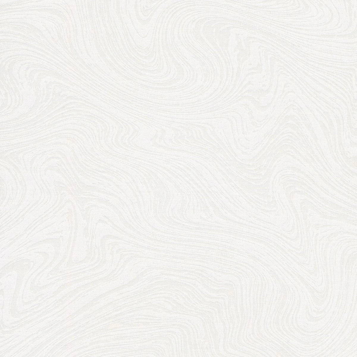 Basically Black & White Marbled Fabric White on White Yardage