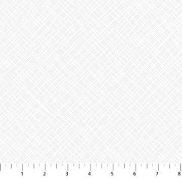 Basically Black & White Open Weave White on White Fabric Yardage