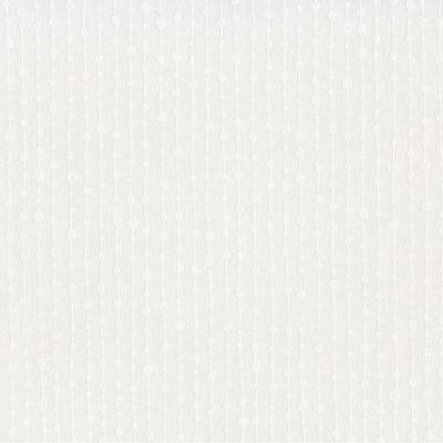 Basically Black & White Beaded Stripe White on White Fabric Yardage