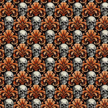 Haunted Hollow Halloween Life of the Party Fabric Yardage - quilt fabric for sewing and quilting projects