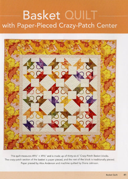 Paper Piecing with Alex Anderson - image 7 - quilting supply from Quilted Joy