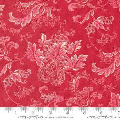 Collect Etchings Red 108" Wide Quilt Backing Fabric