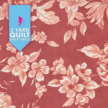 Sandalwood Rosewood 108" Wide 3 Yard Quilt Fabric Back Pack