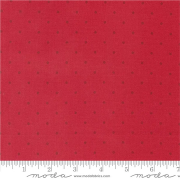 Berry and Pine Cherry Magic Dot 108" Wide Quilt Backing Fabric