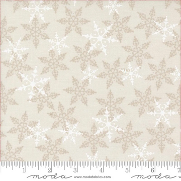 Winter Friends Snowy White Falling Snow 108" Wide Quilt Backing Fabric