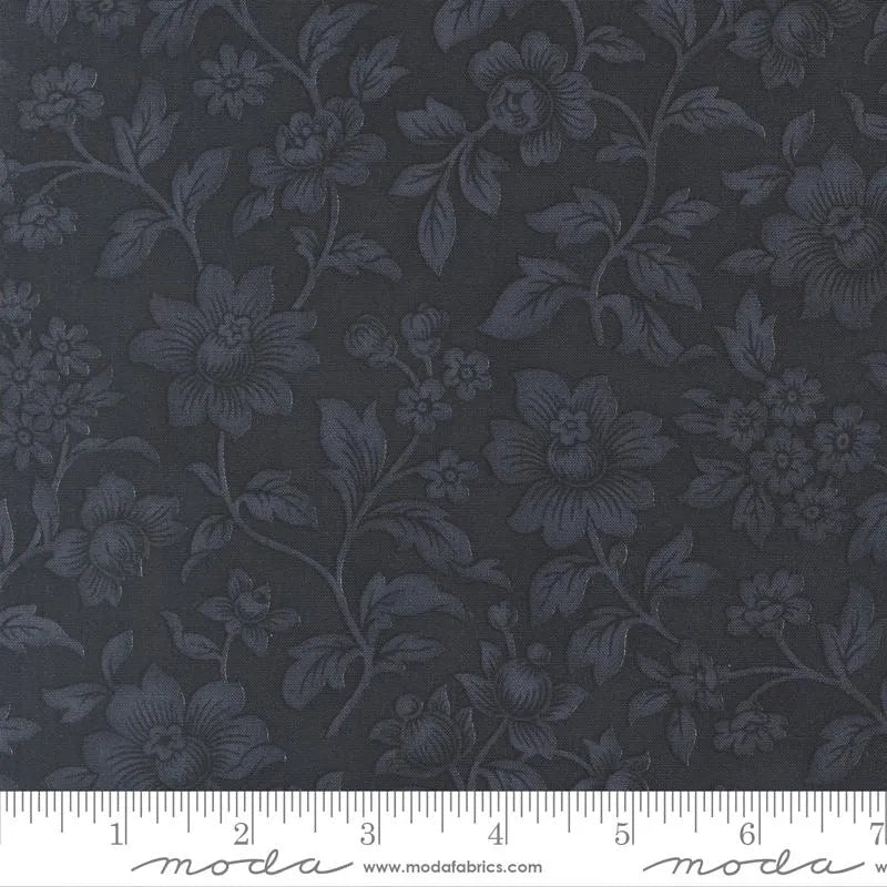 Ambiance Midnight Rose 108" Wide Quilt Backing Fabric