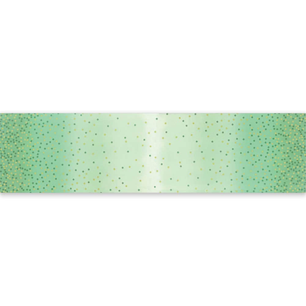 Best Ombre Confetti Metallic Mint Fabric Yardage