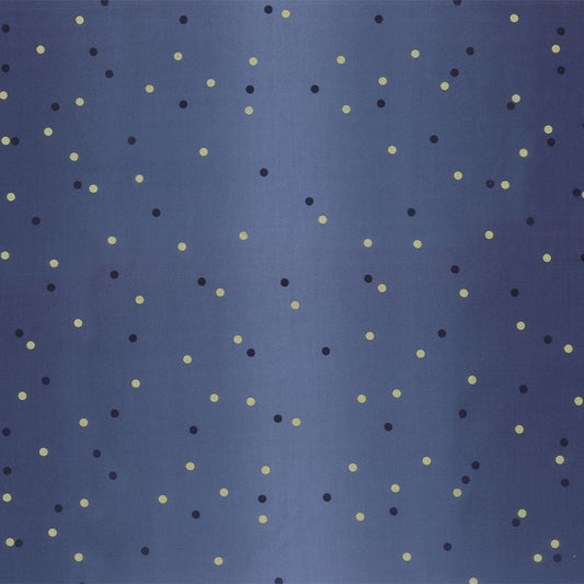 Best Ombre Confetti Metallic Indigo Fabric Yardage