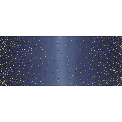 Best Ombre Confetti Metallic Indigo Fabric Yardage