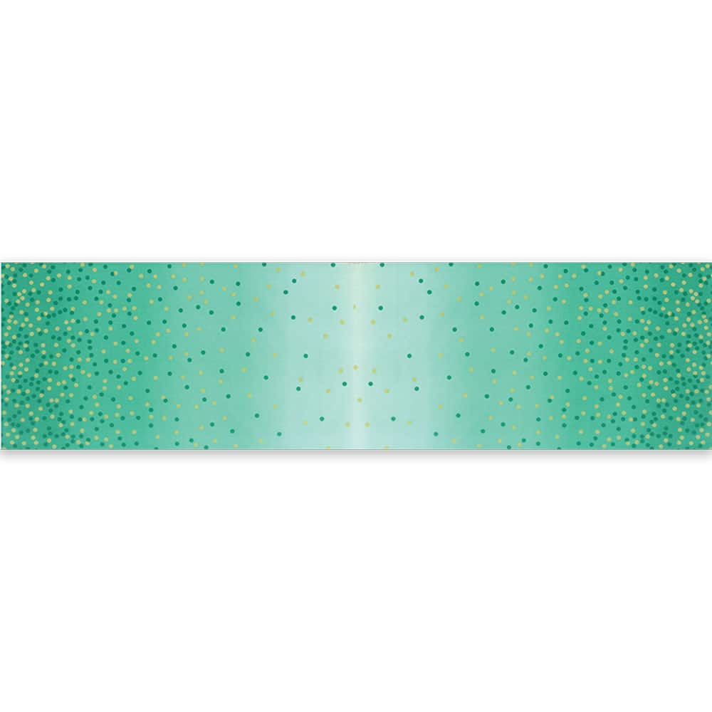 Best Ombre Confetti Metallic Teal Fabric Yardage