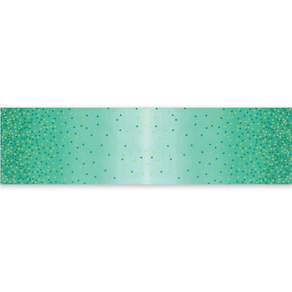 Best Ombre Confetti Metallic Teal Fabric Yardage