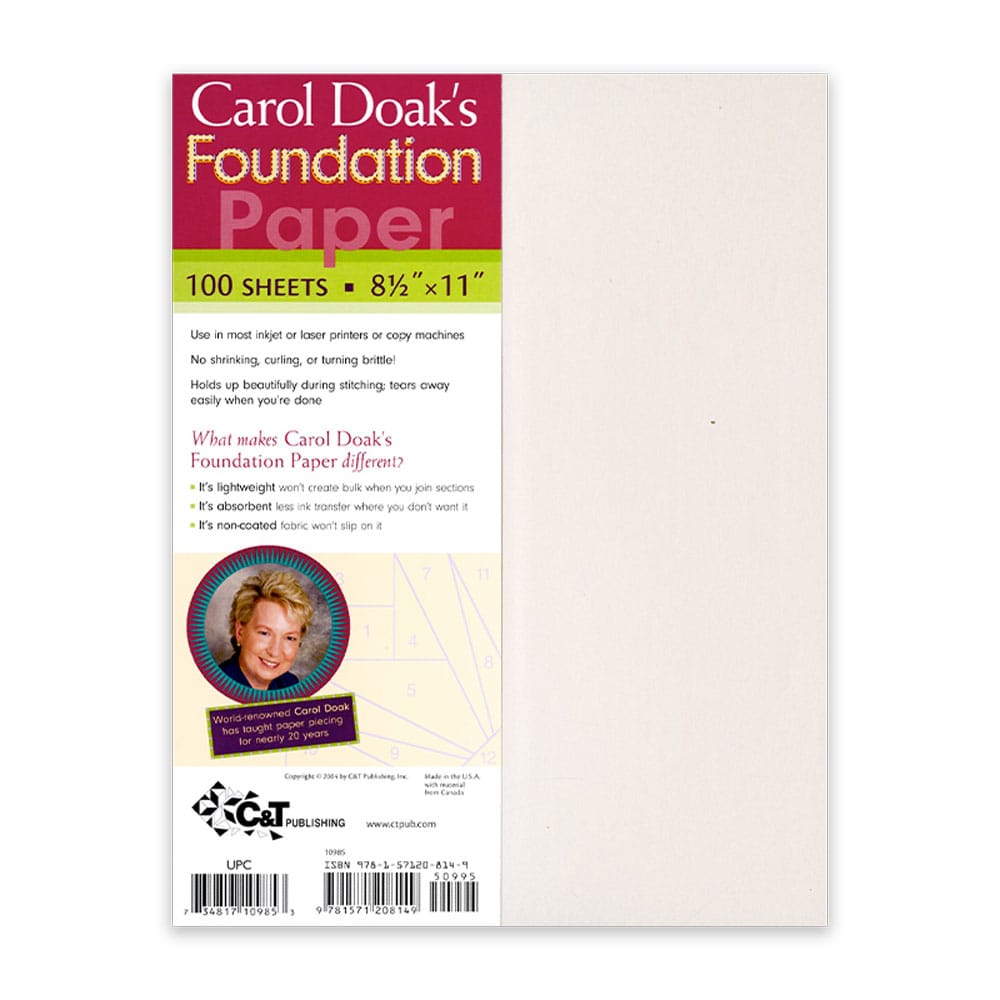 Foundation Paper Carol Doak