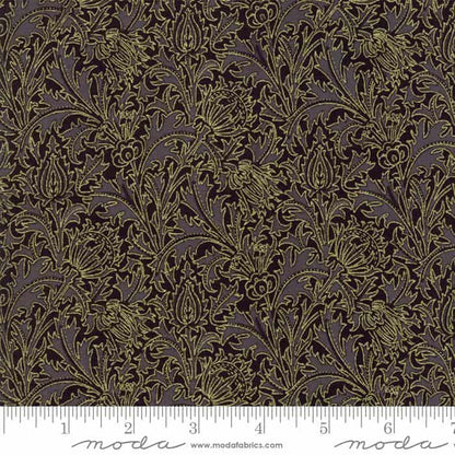 Morris Holiday Ebony 108" Wide Quilt Back Fabric