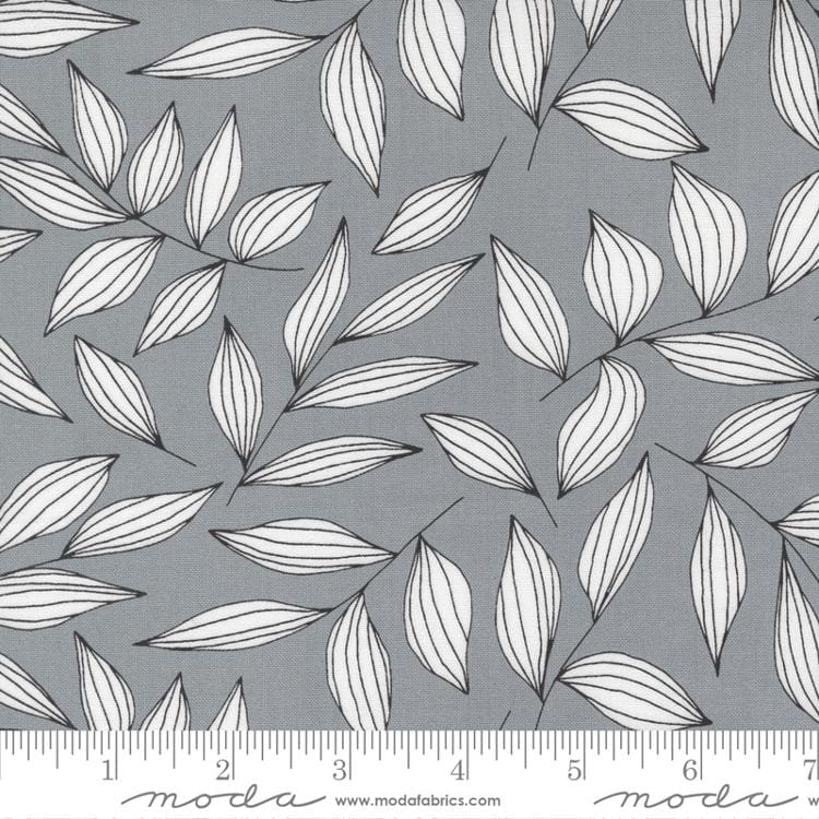 Create Steel Leaves Fabric Yardage