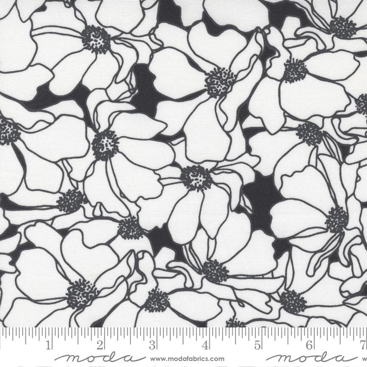 Create Ink Magnolia Fabric Yardage