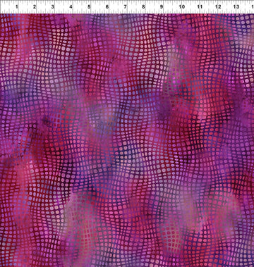Impressions Magenta Dots Fabric Yardage