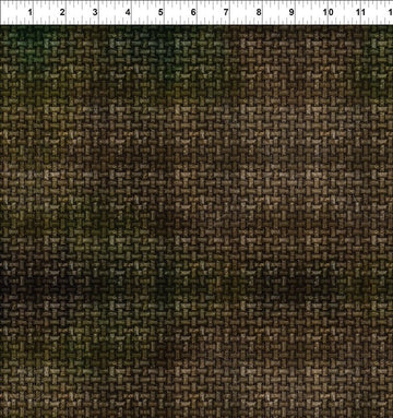 Steampunk Menagerie Brown Weave Fabric Yardage - quilt fabric for sewing and quilting projects
