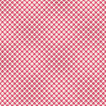 Buffalo Check Gingham Pink Fabric Yardage