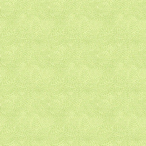 Waved Chartreuse Fabric Yardage