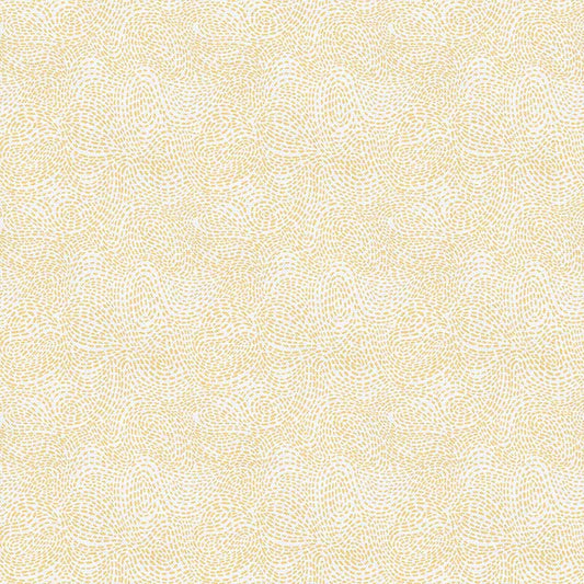 Waved Cream 118" Wide Quilt Backing Fabric