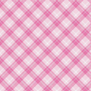 Playful Plaids Light Pink Fabric Yardage