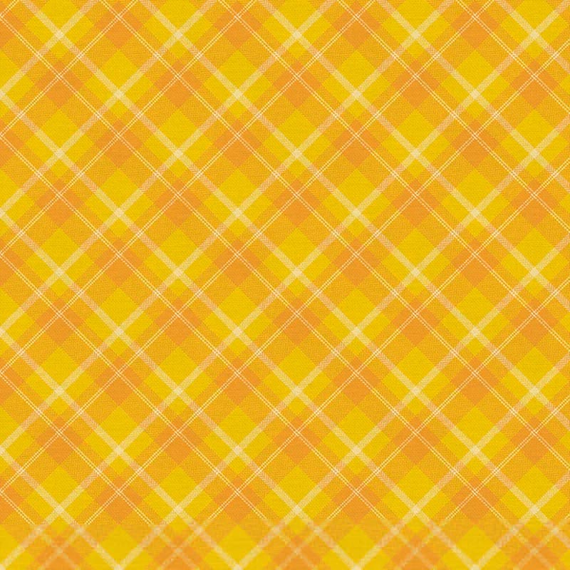 Playful Plaids Mustard Fabric Yardage