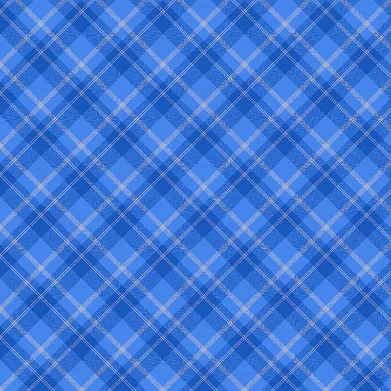 Playful Plaids Royal Blue Fabric Yardage