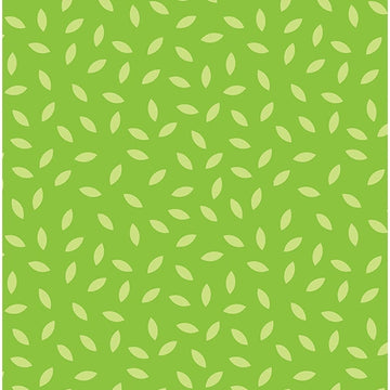 Happy Camper Little Leaf Green Fabric Yardage