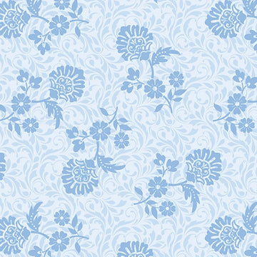 French Romance Sophie Sky Fabric Yardage