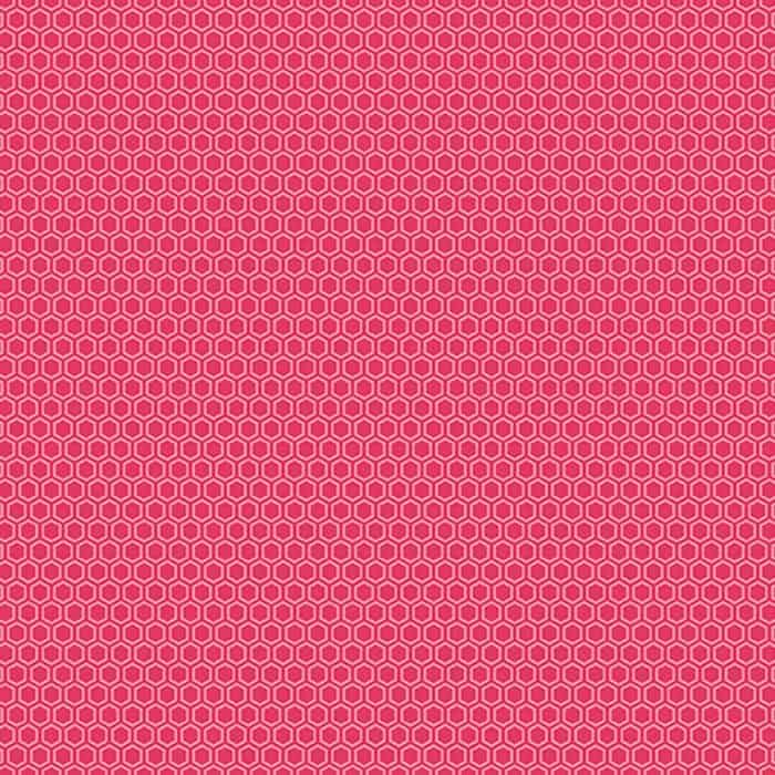 Hexy Dark Pink Fabric Yardage